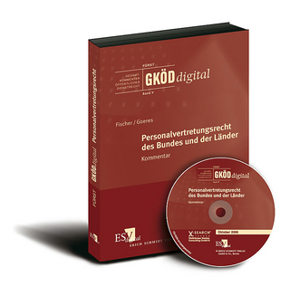 GKÖDdigital. Gesamtkommentar Öffentliches Dienstrecht / Personalvertretungsrecht des Bundes und der Länder (GKÖDdigital, Band V) - bei Doppelbezug Print und CD-ROM