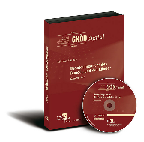 GK&Ouml;Ddigital. Gesamtkommentar &Ouml;ffentliches Dienstrecht / Besoldungsrecht des Bundes und der L&auml;nder (GK&Ouml;Ddigital, Band III) - im Einzelbezug - Manfred-Carl Schinkel, Klaus Seifert