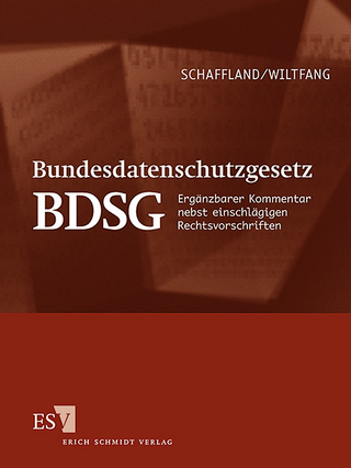 Bundesdatenschutzgesetz (BDSG) - Abonnement