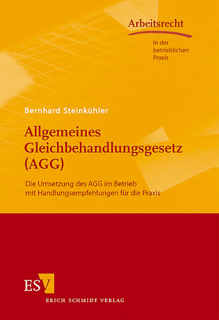Allgemeines Gleichbehandlungsgesetz (AGG)