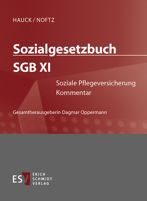 Sozialgesetzbuch (SGB). Kommentar / Sozialgesetzbuch (SGB) XI: Soziale Pflegeversicherung - Einzelbezug - Joachim Becker, Andy Groth, Stephan Gutzler, Thomas Kolmetz, Ernst-Wilhelm Luthe, Sonja Reimer, Christian Rolfs, Maximilian Roth, Anna Schwedler-Allmendinger, Axel Wagner