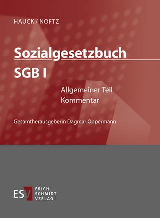 Sozialgesetzbuch (SGB). Kommentar / Sozialgesetzbuch (SGB) I: Allgemeiner Teil - Einzelbezug