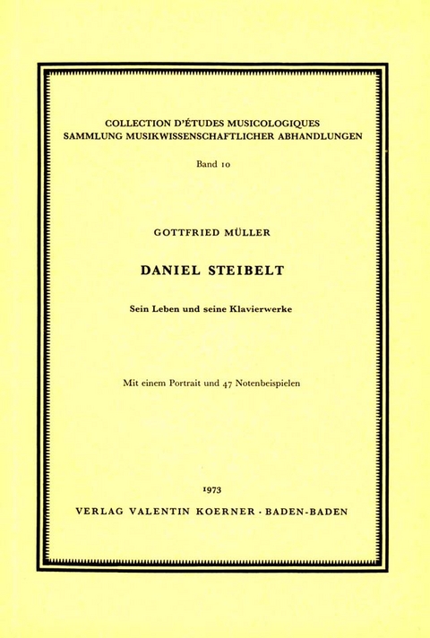 Daniel Steibelt - Gottfried M&uuml;ller