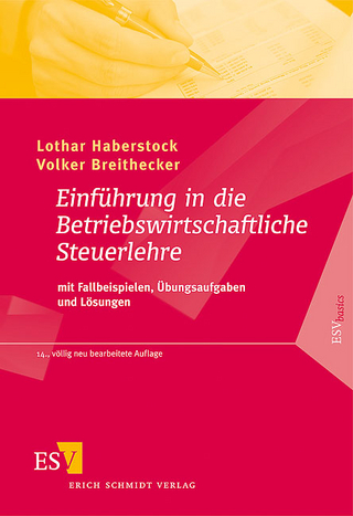 Einführung in die Betriebswirtschaftliche Steuerlehre