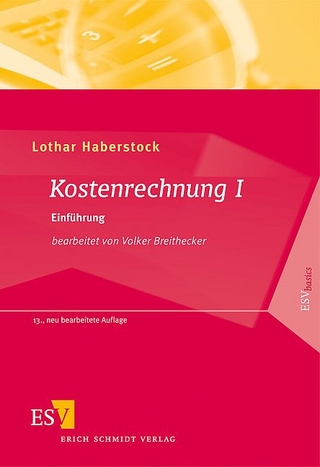 Kostenrechnung / Kostenrechnung I