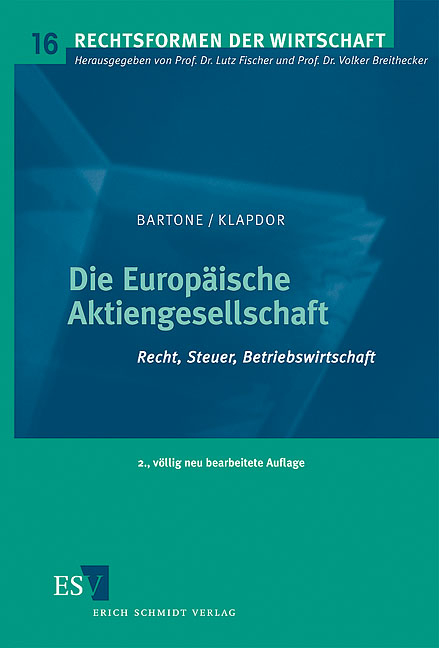 Die Europ&auml;ische Aktiengesellschaft - Roberto Bartone, Ralf Klapdor