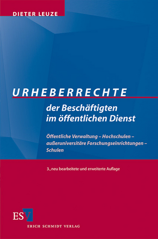 Urheberrechte der Beschäftigten im öffentlichen Dienst