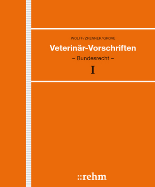 Veterinär-Vorschriften des Bundes incl. VetV auf CD-ROM
