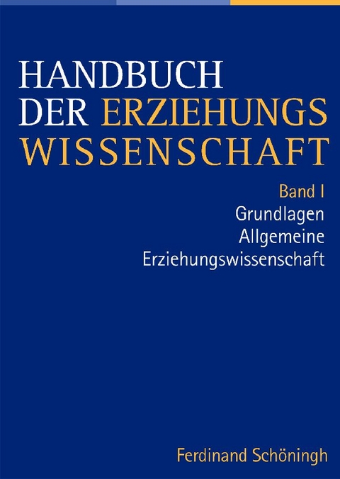 Handbuch der Erziehungswissenschaft - 