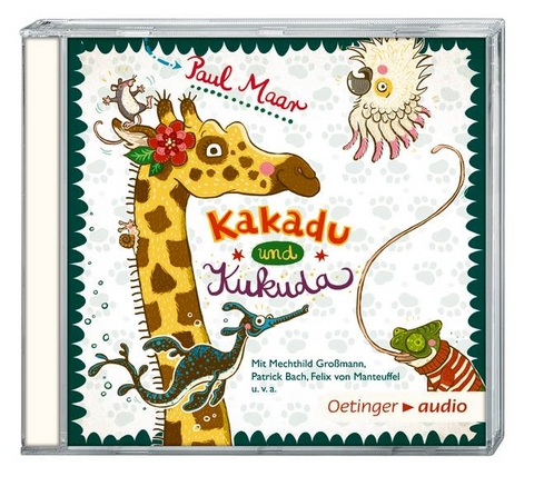 Kakadu und Kukuda (CD) - Paul Maar