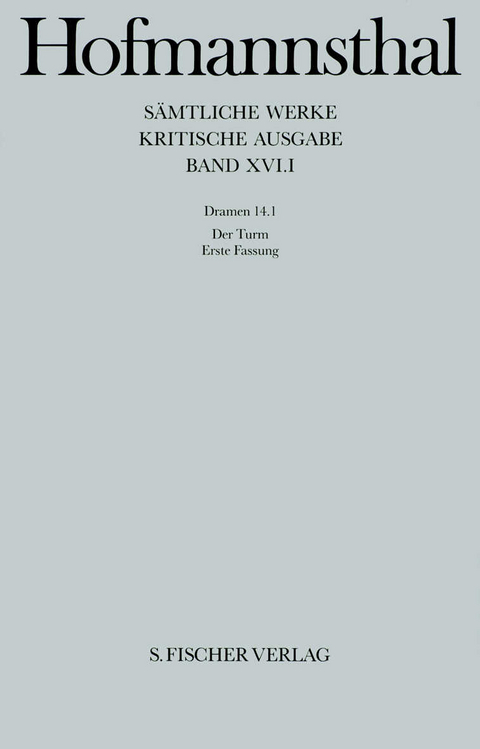 Dramen 14.1 - Hugo von Hofmannsthal