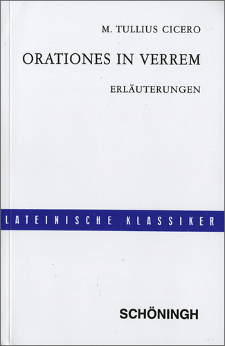 Orationes in Verrem / Lateinische Textausgaben - Rudolf Greve