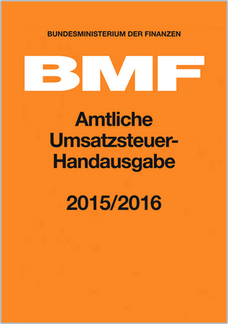 Amtliche Umsatzsteuer-Handausgabe 2015/2016