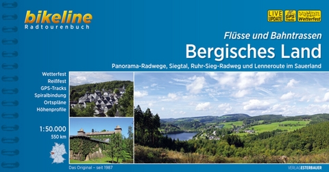Fl&uuml;sse und Bahntrassen Bergisches Land