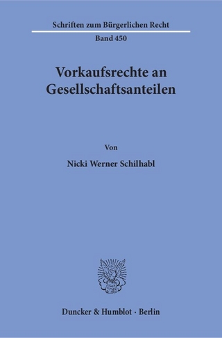 Vorkaufsrechte an Gesellschaftsanteilen.