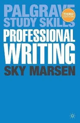 Professional Writing - Sky Marsen