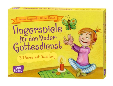 Fingerspiele f&uuml;r den Kindergottesdienst - Ulrike Menke, Swana Seggewi&szlig;