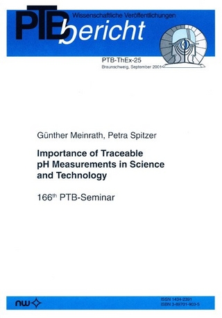 Importance of Traceable pH Measurements in Science and Technology