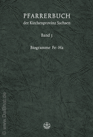 Pfarrerbuch der Kirchenprovinz Sachsen