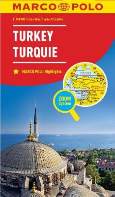 MARCO POLO Kontinentalkarte T&uuml;rkei 1:800.000