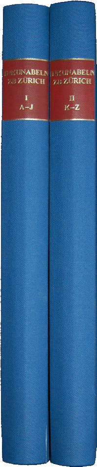 Inkunabelkatalog der Zentralbibliothek Z&uuml;rich - Belinda Tammaro