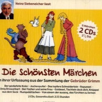 Die sch&ouml;nsten M&auml;rchen, 2 Audio-CDs - Jacob Grimm, Wilhelm Grimm