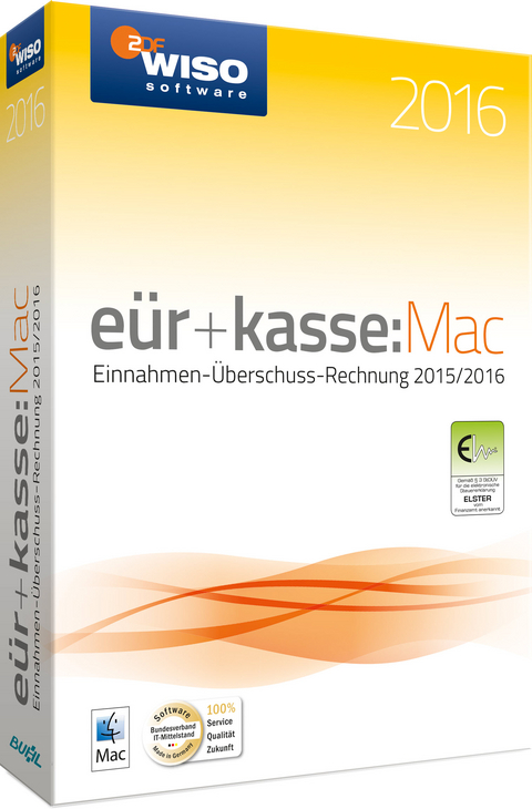 WISO e&uuml;r+kasse:Mac 2016