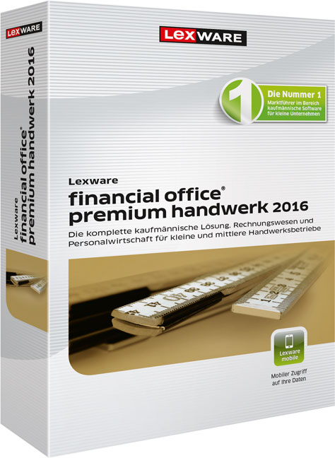 Lexware financial office premium handwerk 2016