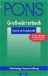 PONS Grossw&ouml;rterbuch