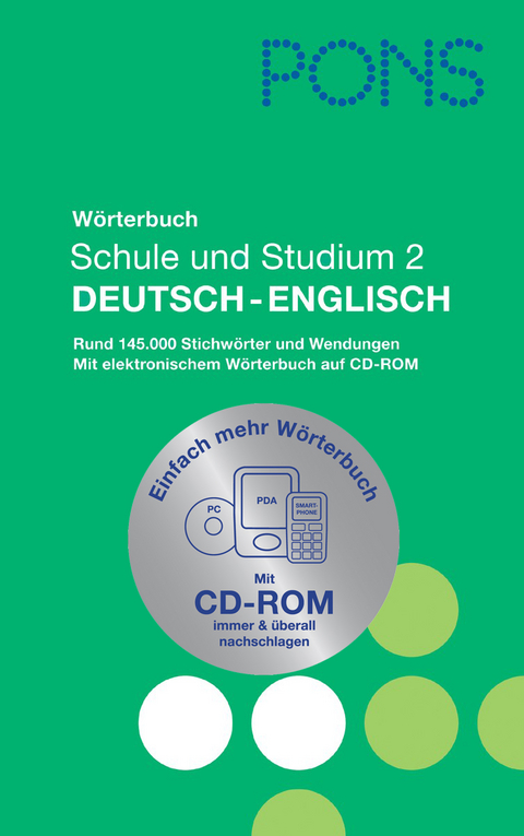 PONS W&ouml;rterbuch f&uuml;r Schule und Studium Englisch