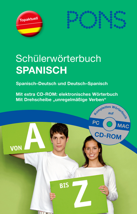 PONS Sch&uuml;lerw&ouml;rterbuch Spanisch f&uuml;r die Schule
