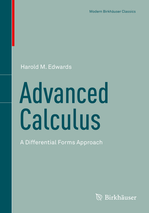 Advanced Calculus - Harold M. Edwards