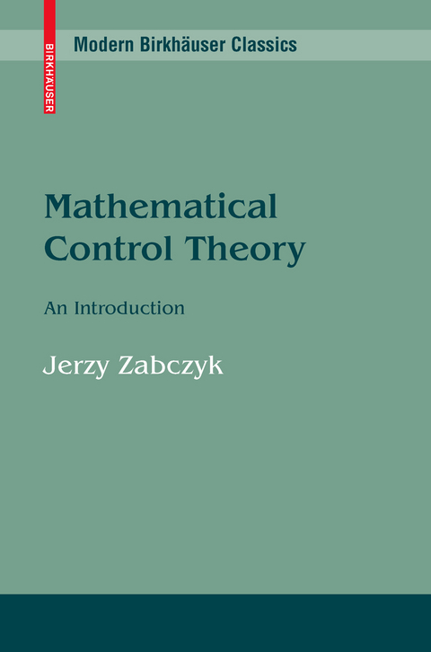 Mathematical Control Theory - Jerzy Zabczyk
