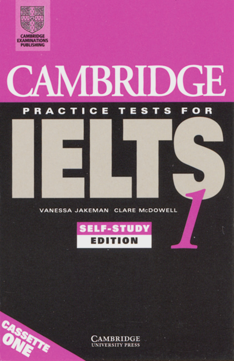 Cambridge Practice Tests for IELTS 1 / Set of 2 Cassettes - Vanessa Jakeman, Clare McDowell