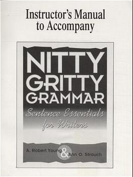 Nitty Gritty Grammar - Ann O Strauch, A Robert Young