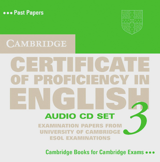 Cambridge Certificate of Profciency in English - New. Examination Papers from the University of Cambridge Examinations Syndicate / Audio-CD Set 3