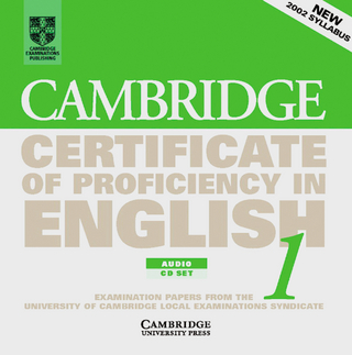 Cambridge Certificate of Profciency in English - New. Examination Papers from the University of Cambridge Examinations Syndicate / 2 Audio-CDs 1