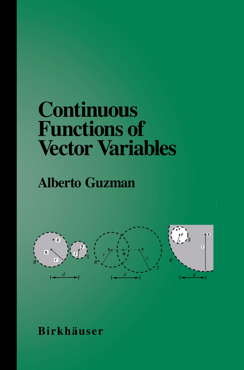 Continuous Functions of Vector Variables - Alberto Guzman