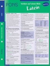 PONS Verben auf einen Blick Latein