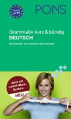 PONS Grammatik kurz & bündig Deutsch