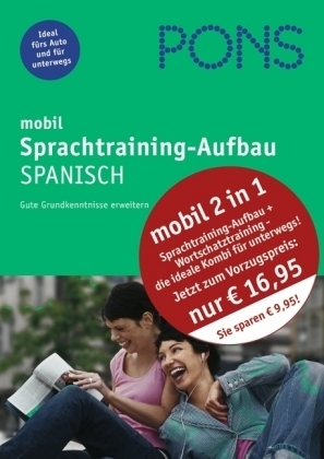 PONS mobil 2 in 1 Spanisch, 3 Audio-CDs