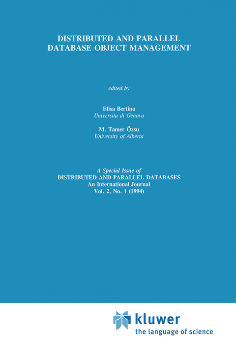 Distributed and Parallel Database Object Management - 