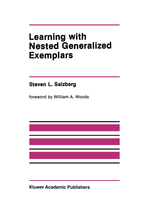 Learning with Nested Generalized Exemplars - Steven L. Salzberg