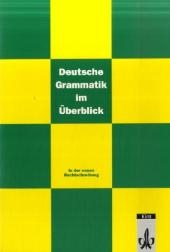 Deutsche Grammatik im &Uuml;berblick - Ludwig Kr&ouml;ner
