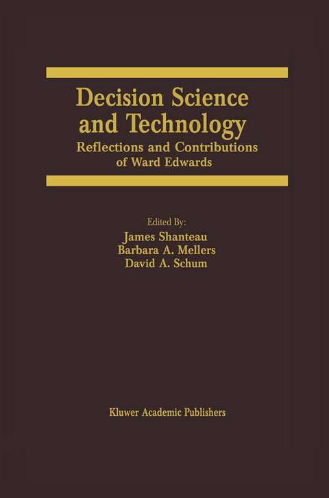 Decision Science and Technology - 
