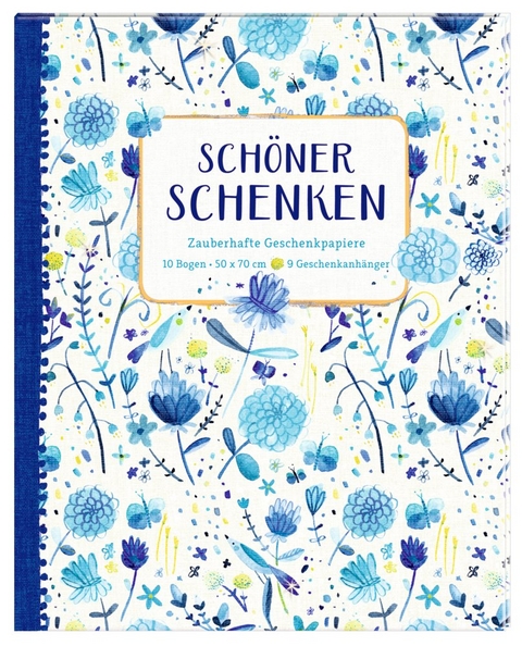 Geschenkpapier-Buch - Sch&ouml;ner schenken (All about blue)