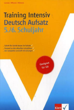 Training Intensiv Deutsch Aufsatz