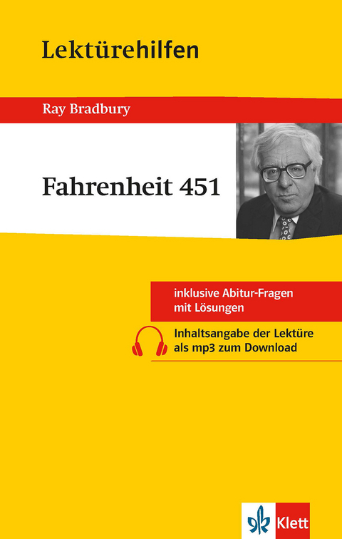 Lektürehilfen Ray Bradbury " Fahrenheit 451" - Peter Bruck