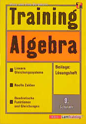 Training Algebra - Neubearbeitung - Hans Bergmann, Uwe Bergmann