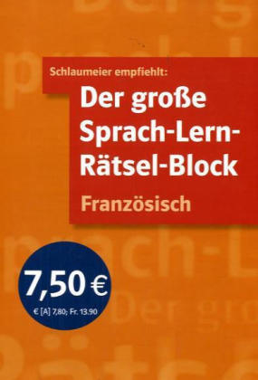Der große Sprach-Lern-Rätsel-Block, Französisch